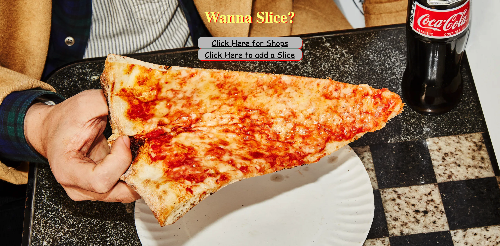 NYC Pizza Full Stack application